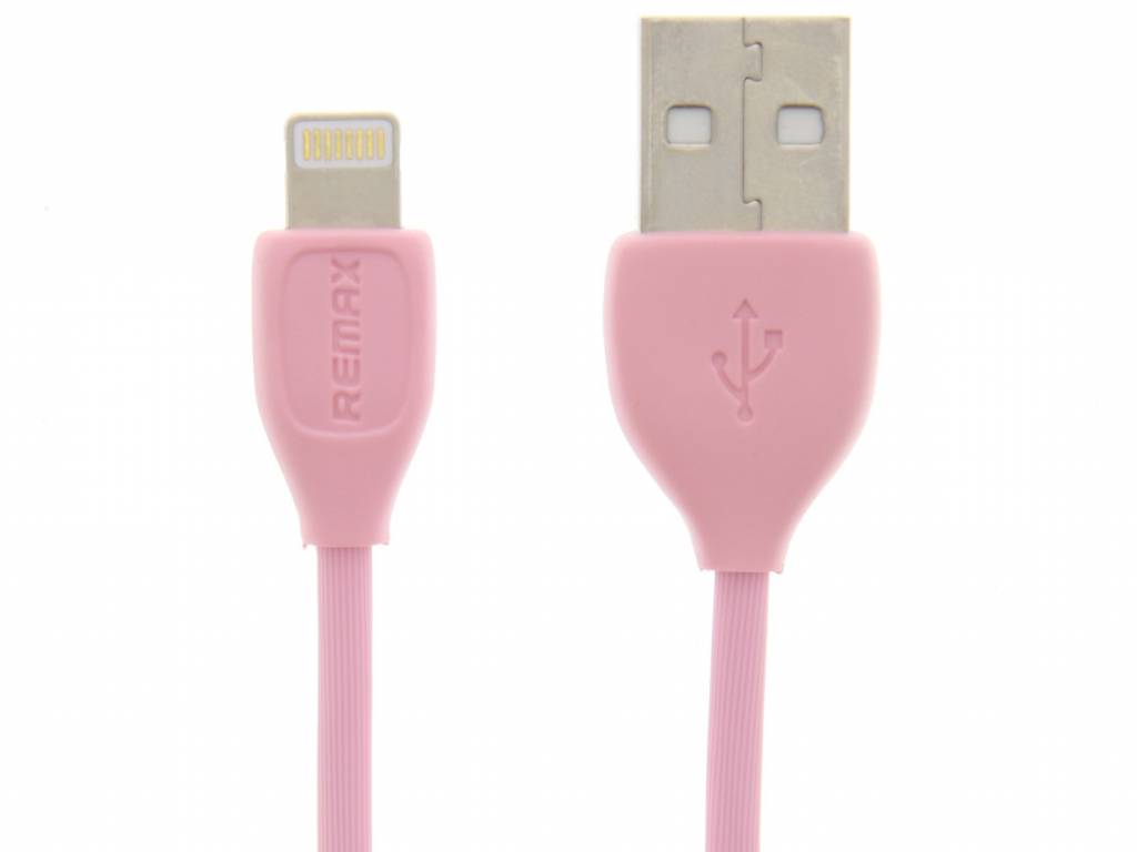 Image of Lightning naar USB-kabel 1 meter - Roze
