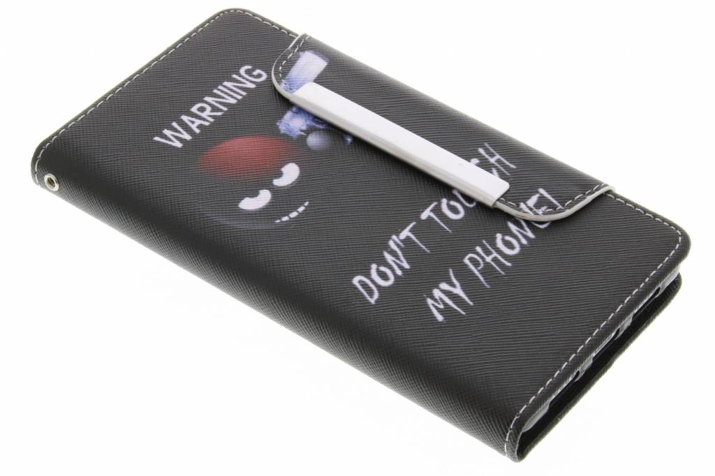 Image of Warning design TPU Wallet Case voor de Huawei P9 Lite