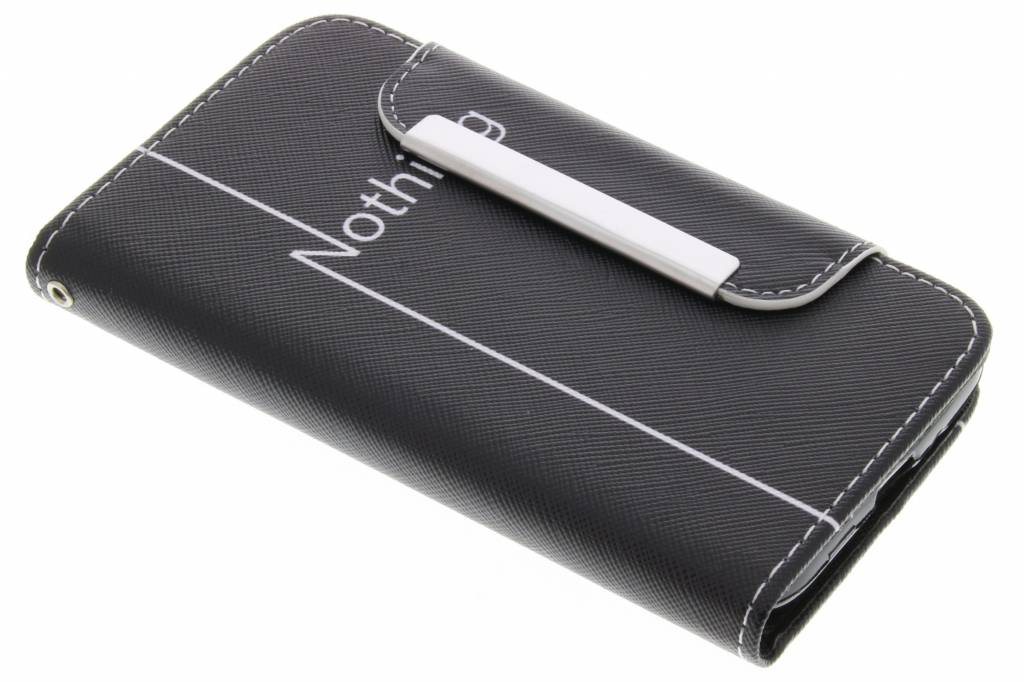 Image of Nothing design TPU Wallet Case voor de Samsung Galaxy J1 (2016)