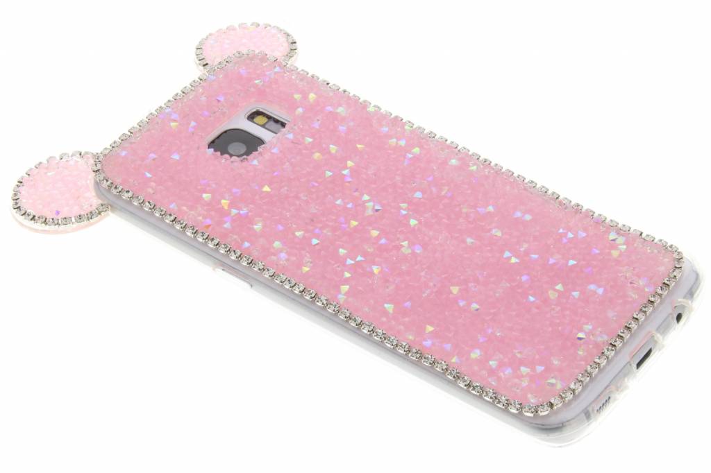 Image of Roze blingmuis TPU hoesje voor de Samsung Galaxy S7 Edge