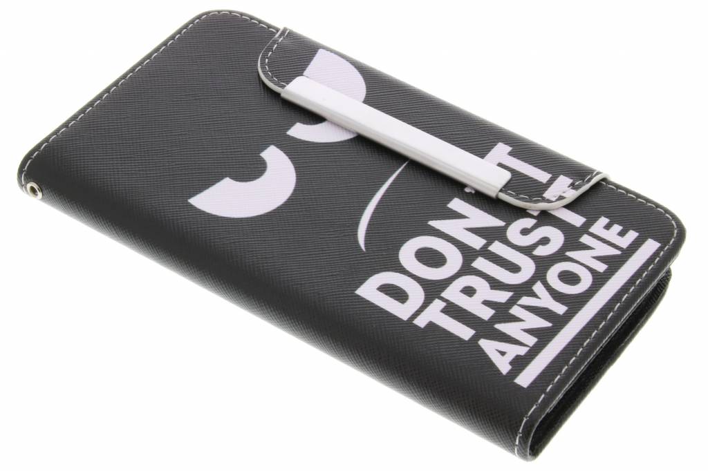 Image of Don't trust anyone design TPU Wallet Case voor de Samsung Galaxy S6