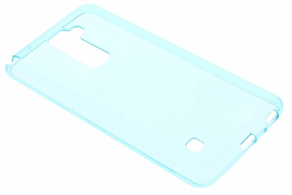 Image of Turquoise transparante gel case voor de LG Stylus 2 (Plus)