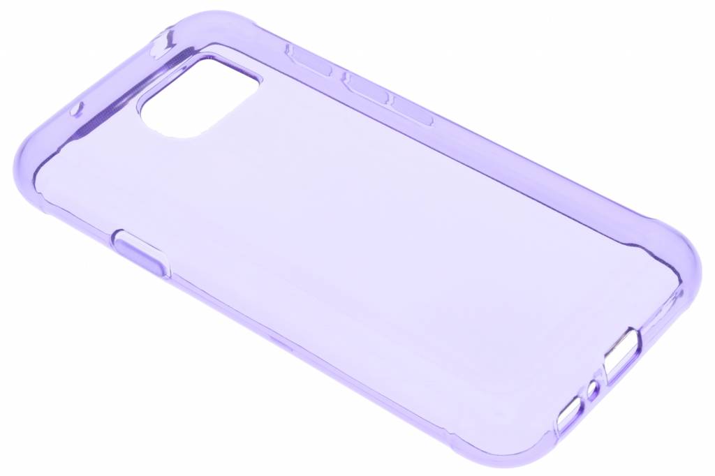 Image of Paarse transparante gel case voor de Samsung Galaxy S7 Active