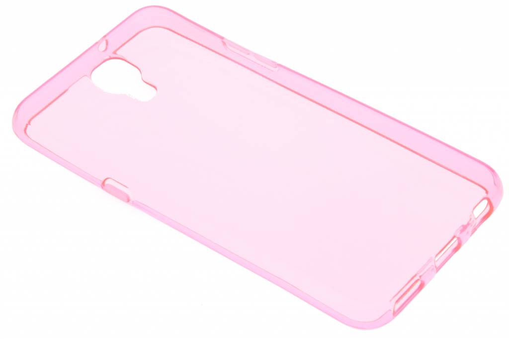 Image of Roze transparant gel case voor de LG X Screen