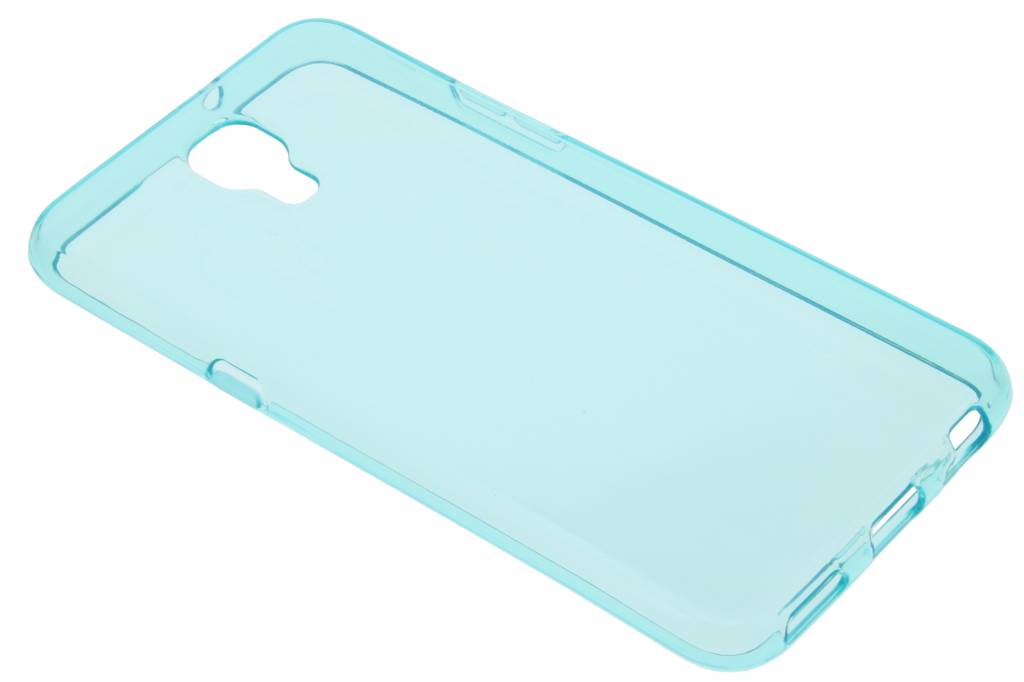 Image of Turquoise transparant gel case voor de LG X Screen