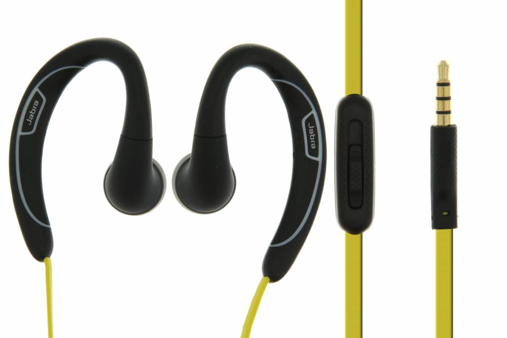 Image of Corded Stereo Sports headset + adapter kabel
