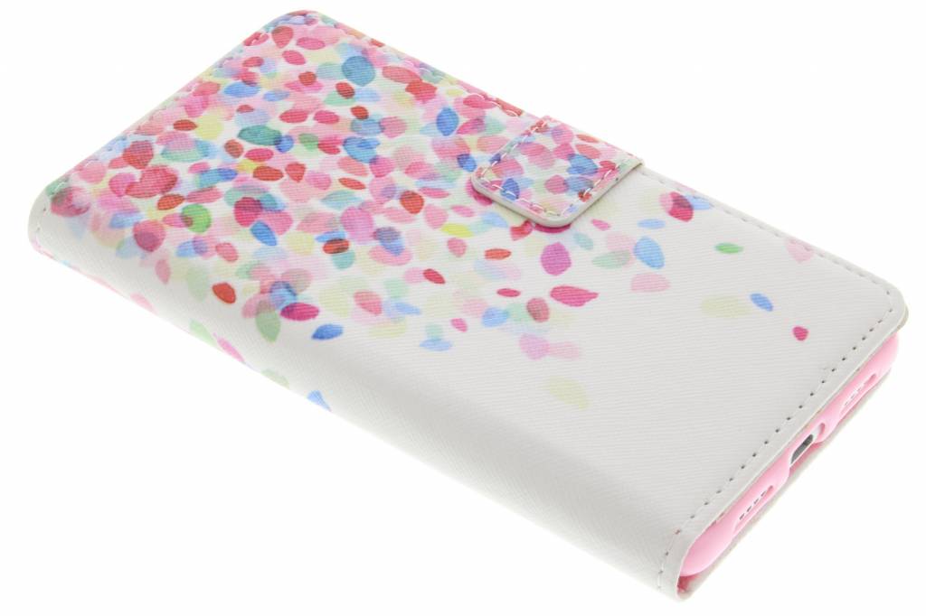 Image of Confetti design TPU booktype hoes voor de Huawei P9 Lite