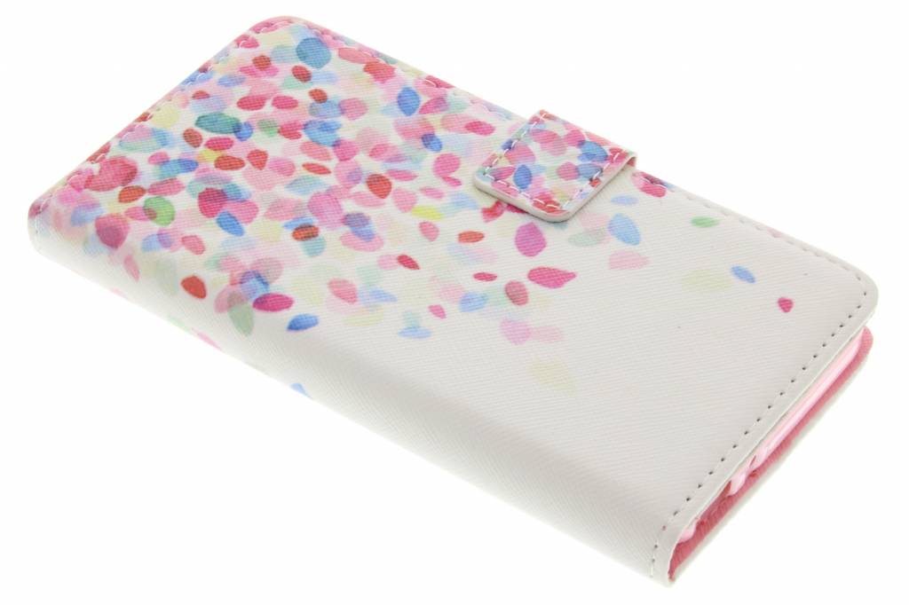 Image of Confetti design TPU booktype hoes voor de Huawei GR3 / P8 Lite Smart