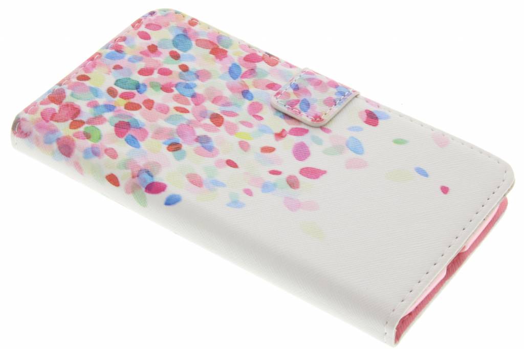 Image of Confetti design TPU booktype hoes voor de Motorola Moto G4 (Plus)