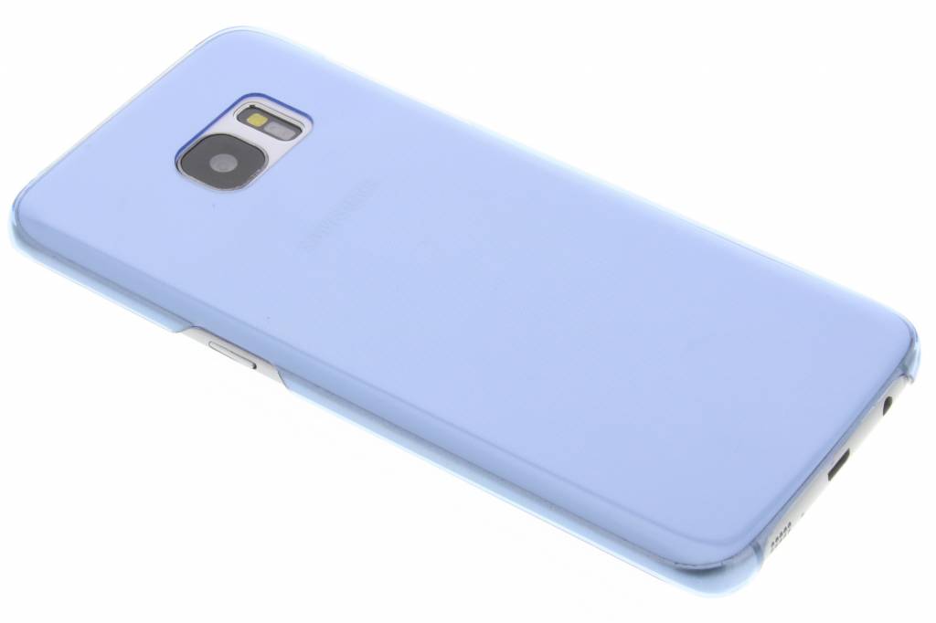 Image of Blauwe transparante hardcase voor de Samsung Galaxy S7 Edge