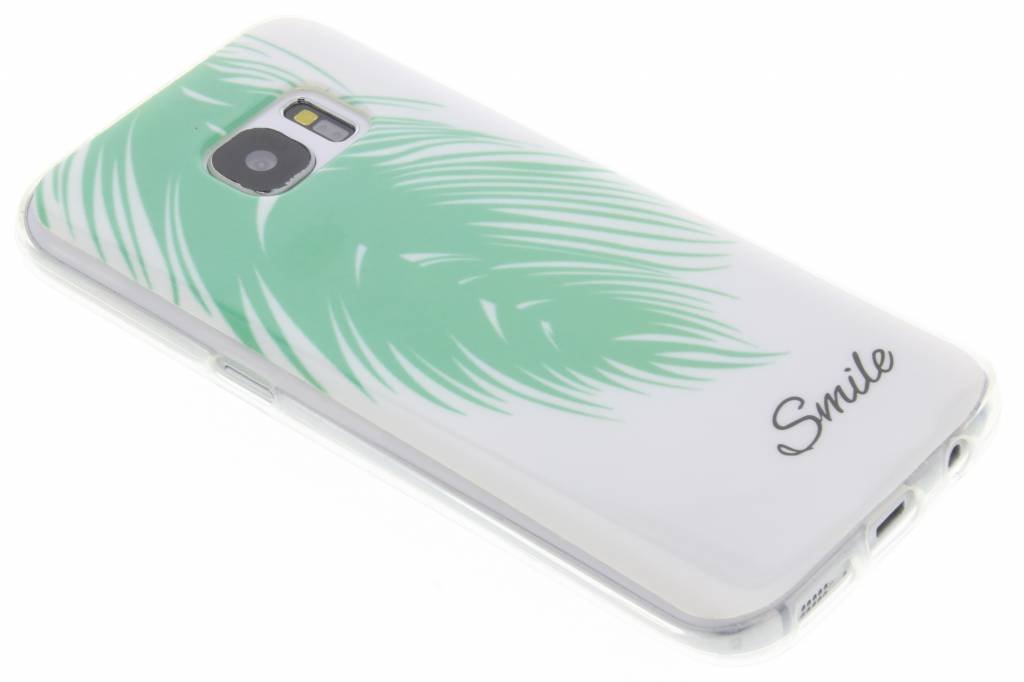 Image of Smile design TPU siliconen hoesje voor de Samsung Galaxy S7