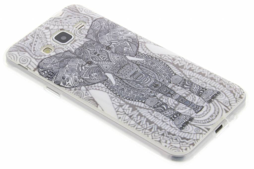 Image of Olifant design TPU siliconen hoesje voor de Samsung Galaxy J3 / J3 (2016)