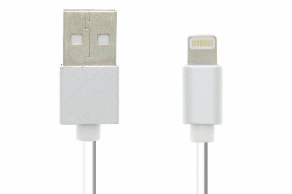 Image of Lightning naar USB-kabel 1 meter - Zilver