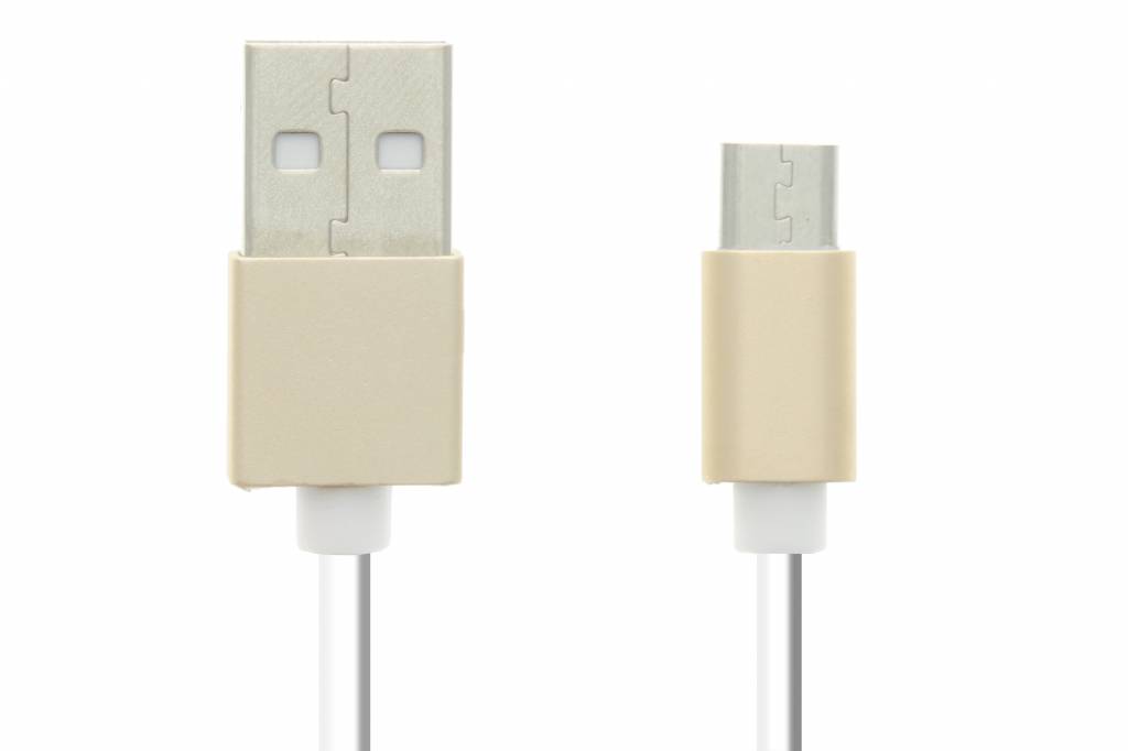 Image of Micro-USB naar USB-kabel 1 meter - Goud