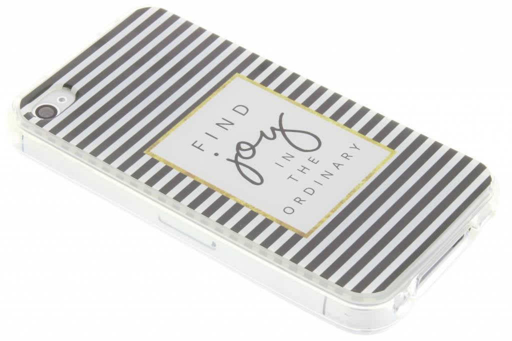 Image of Streep design TPU siliconen hoesje voor de iPhone 4 / 4s