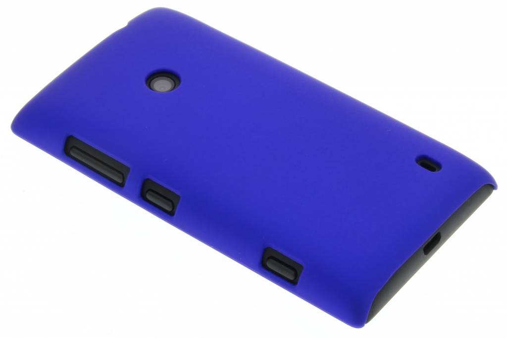 Image of Blauw effen hardcase hoesje voor de Nokia Lumia 520