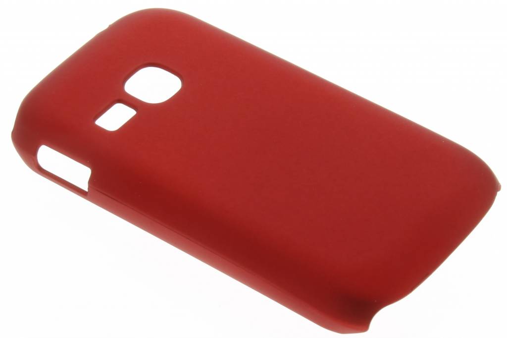 Image of Rode effen hardcase hoes voor de Samsung Galaxy Young s6310