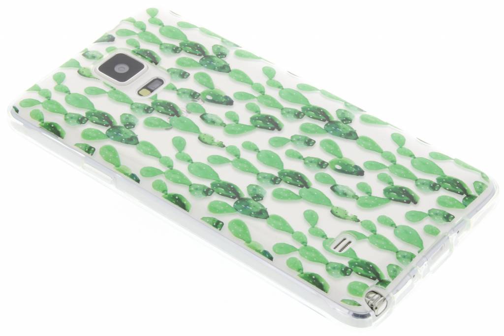 Image of Cactus design TPU siliconen hoesje voor de Samsung Galaxy Note 4