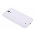 Wit autoband profiel siliconen hoesje voor de Samsung Galaxy S4 Wit autoband profiel siliconen hoesje voor de Samsung Galaxy S4