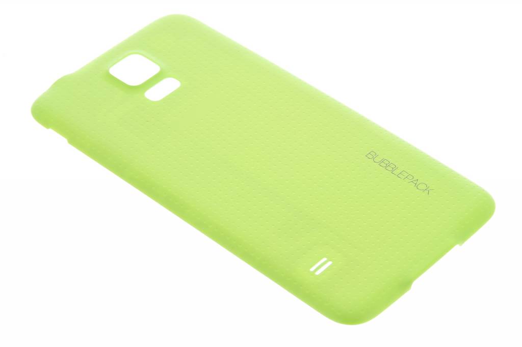 Image of Groene bubblepack batterij cover voor de Samsung Galaxy S5 (Plus) / Neo