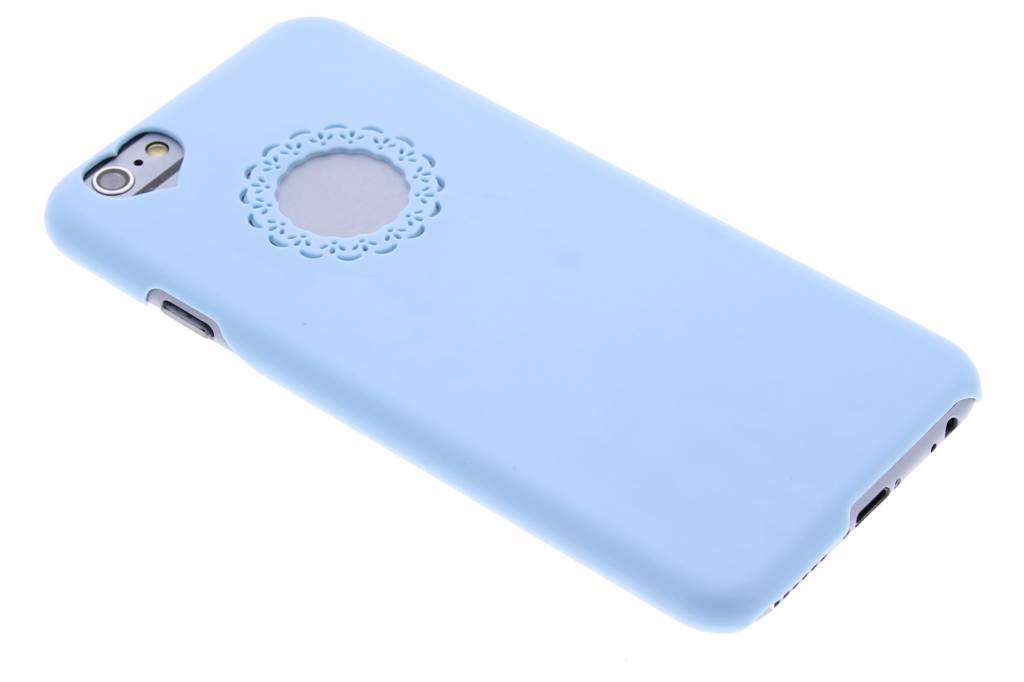 Image of Blauwe romantische effen hardcase met ornament voor de iPhone 6 / 6s