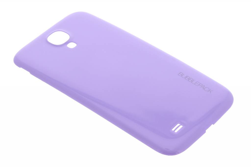 Image of Paarse bubblepack batterij cover voor de Samsung Galaxy S4