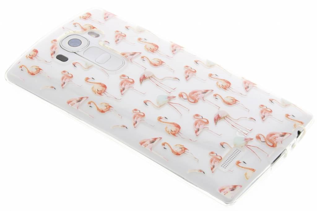 Image of Flamingo design TPU siliconen hoesje voor de LG G4