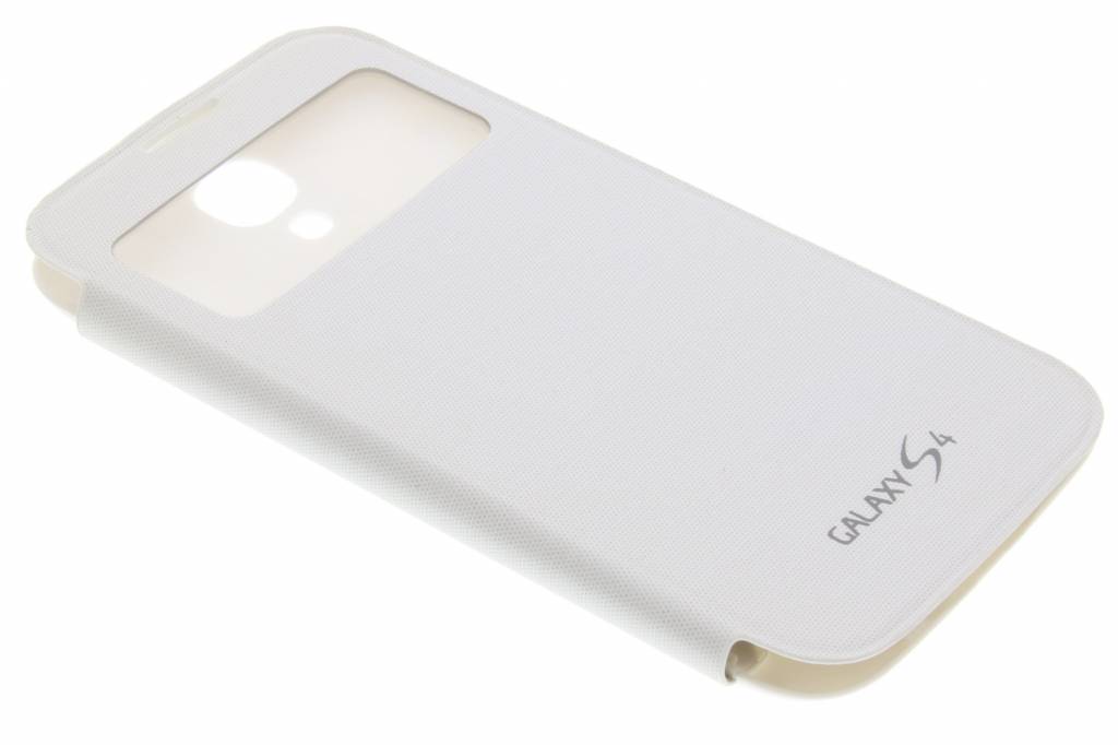 Image of Witte flipcover met venster voor de Samsung Galaxy S4 i9500