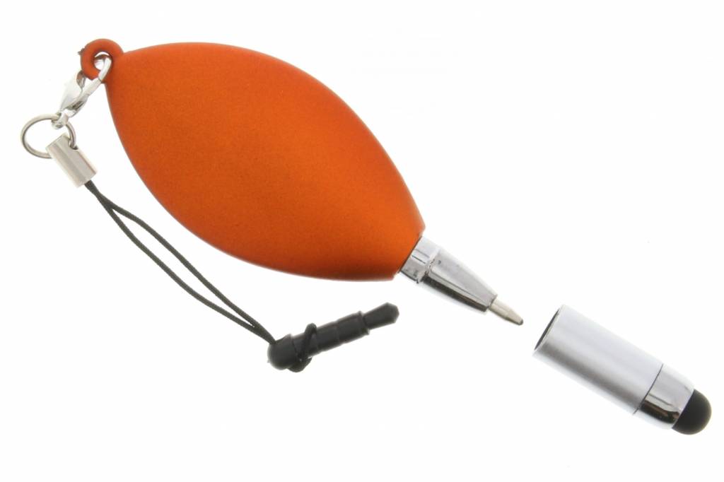 Image of Styluspen met anti-stofplug - Oranje
