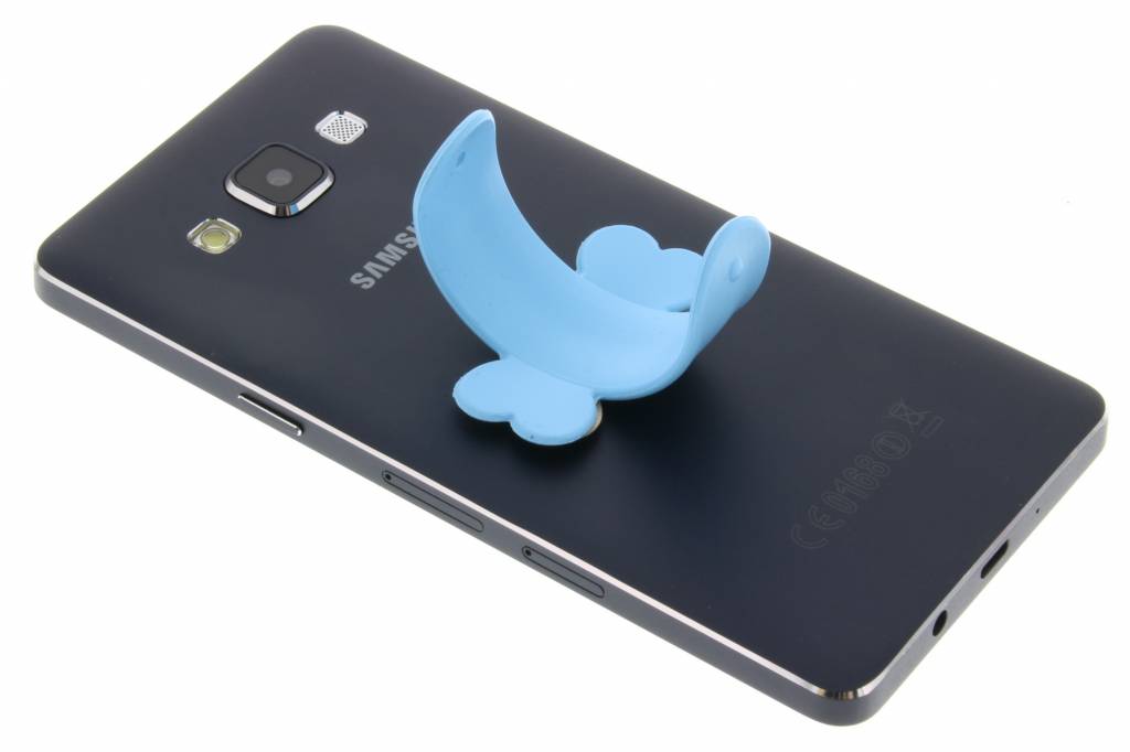 Image of Universele siliconen flip standaard voor smartphones - Turquoise