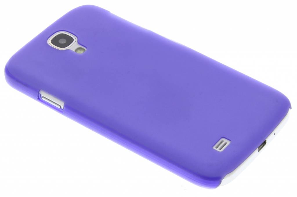 Image of Paars mat transparant hardcase hoesje voor Samsung Galaxy S4