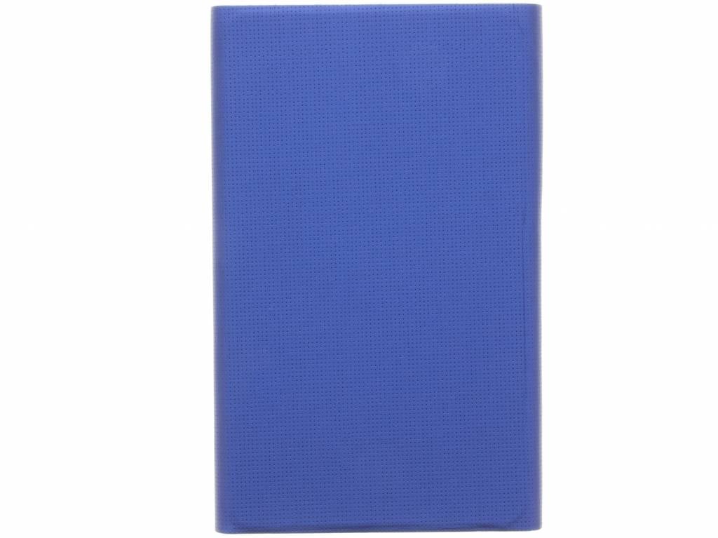 Image of Donkerblauwe geperforeerde stand cover voor de Samsung Galaxy Tab A 7.0 (2016)