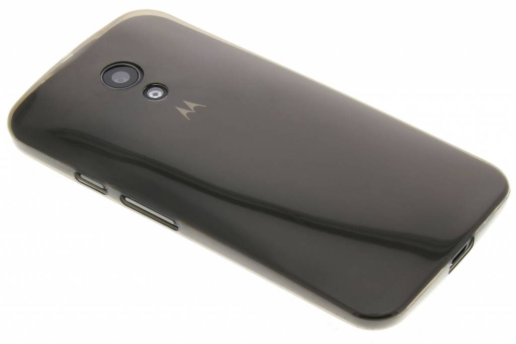 Image of Grijs ultra thin transparant TPU hoesje voor de Motorola Moto G 2nd Gen 2014