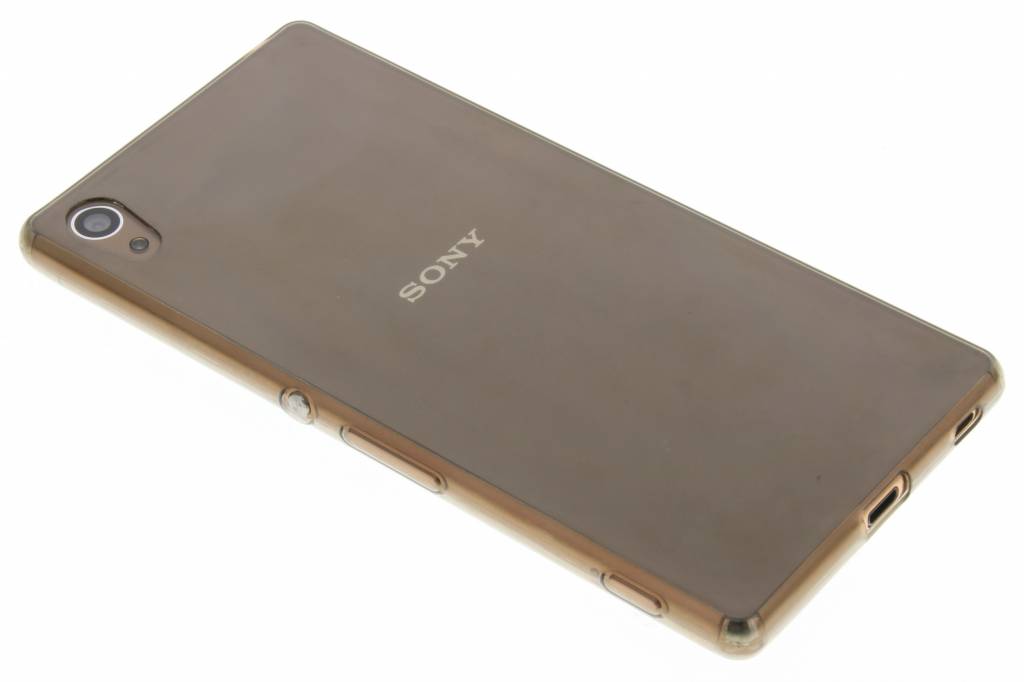 Image of Grijs ultra thin transparant TPU hoesje voor de Sony Xperia Z3 Plus