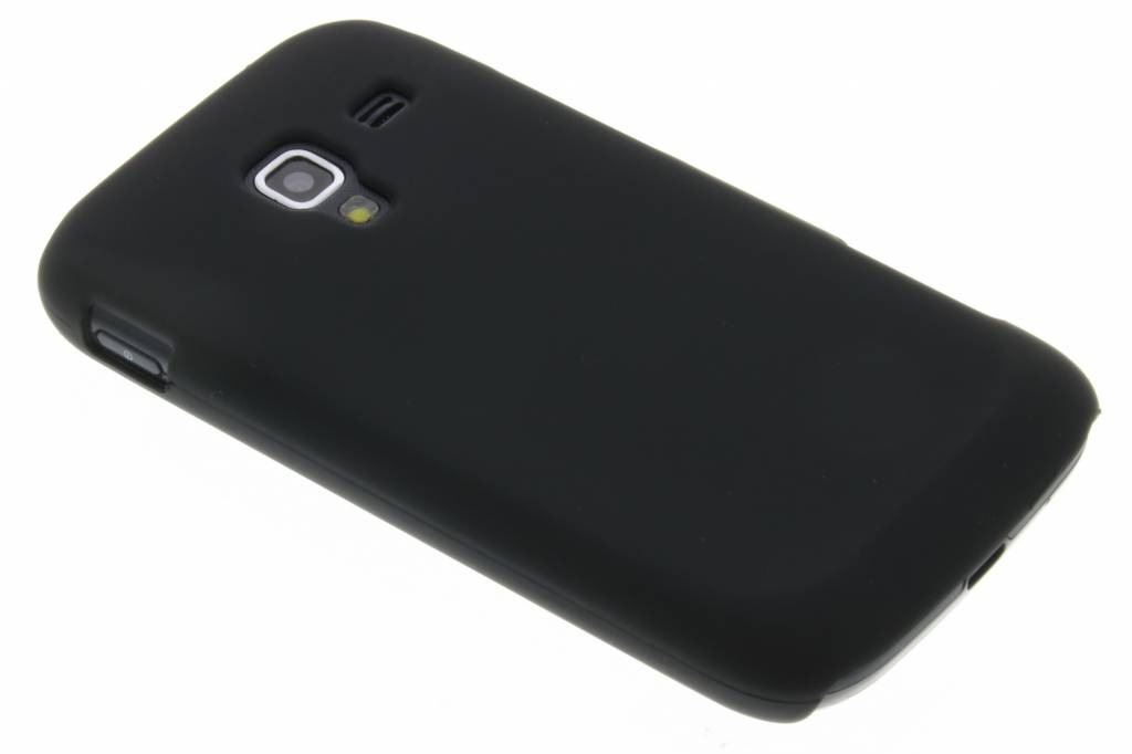 Image of Zwart effen mat gekleurde hardcase voor de Samsung Galaxy Ace 2 i8160