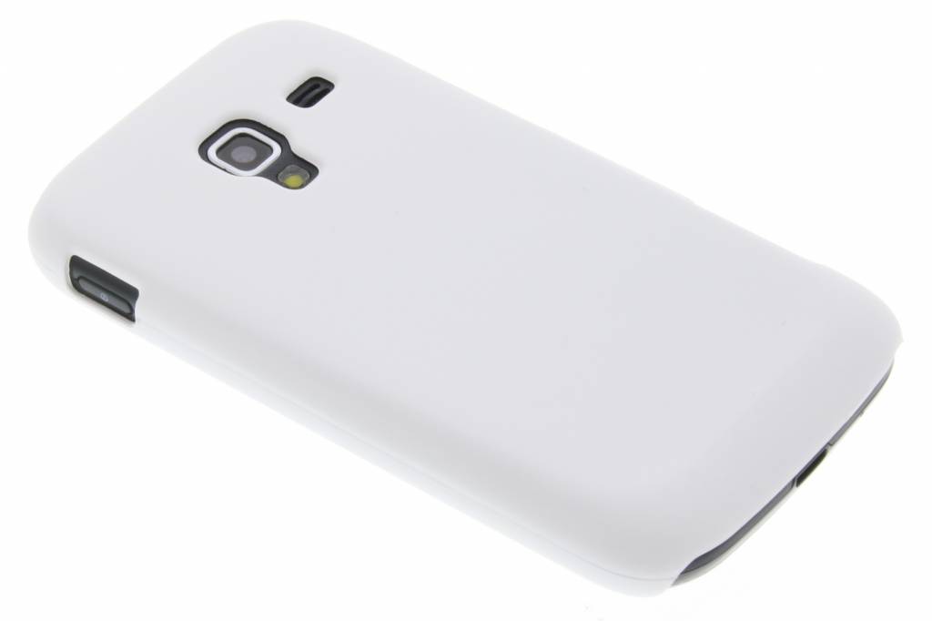 Image of Wit effen mat gekleurde hardcase voor de Samsung Galaxy Ace 2 i8160