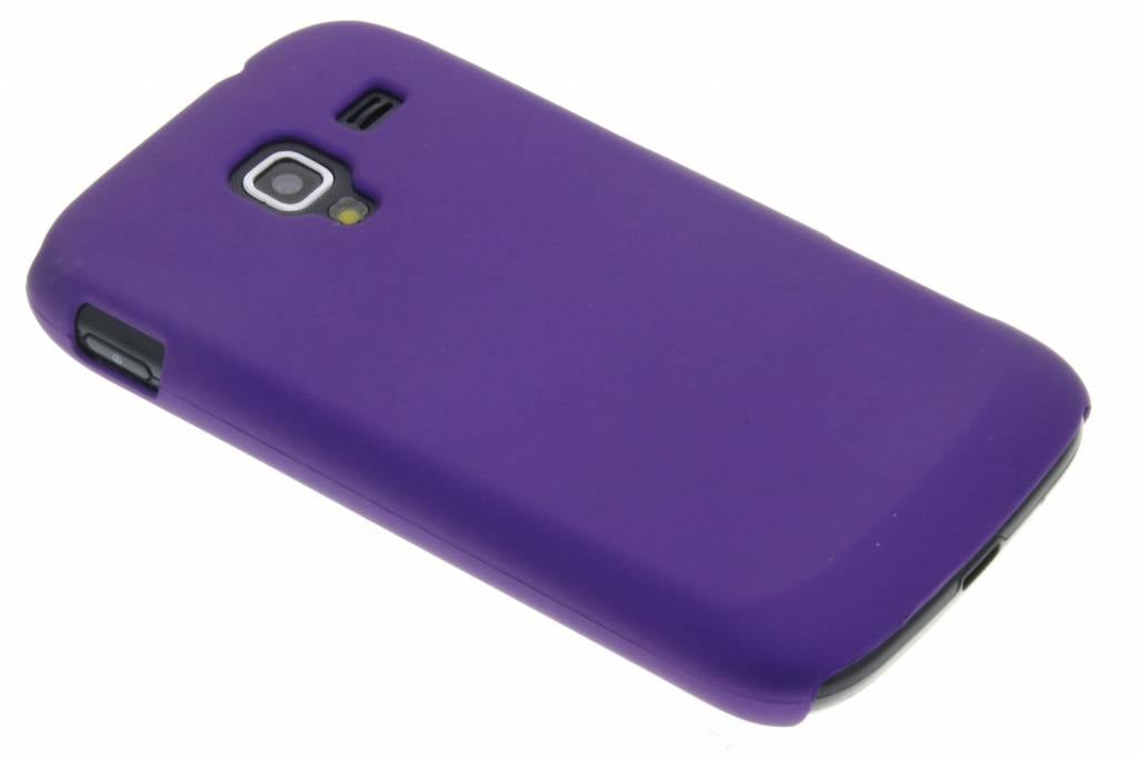 Image of Paars effen mat gekleurde hardcase voor de Samsung Galaxy Ace 2 i8160