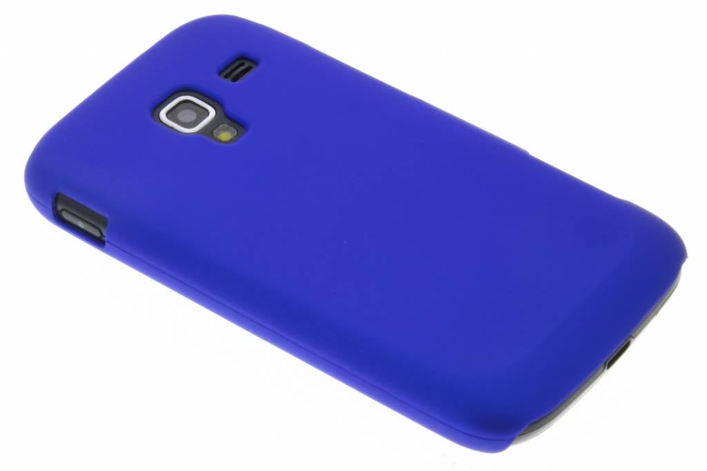 Image of Blauw effen mat gekleurde hardcase voor de Samsung Galaxy Ace 2 i8160