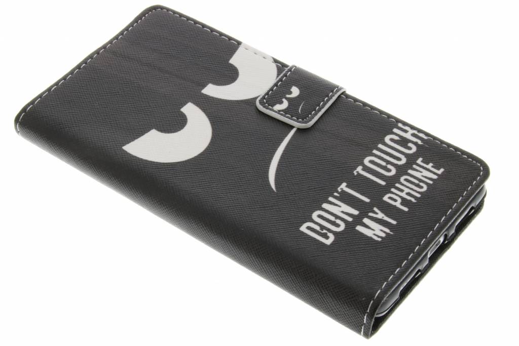 Image of Don't touch design TPU booktype hoes voor de Huawei P9 Lite