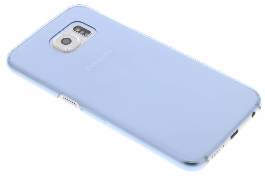 Image of Blauwe transparante hardcase voor de Samsung Galaxy S6