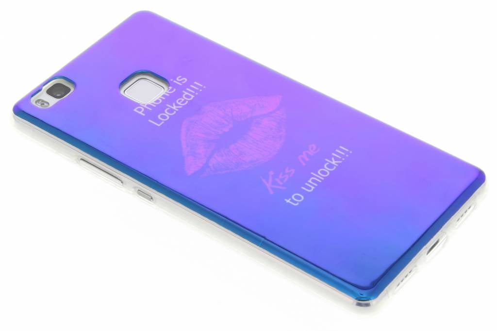 Image of Metallic Kiss design TPU hoesje voor de Huawei P9 Lite