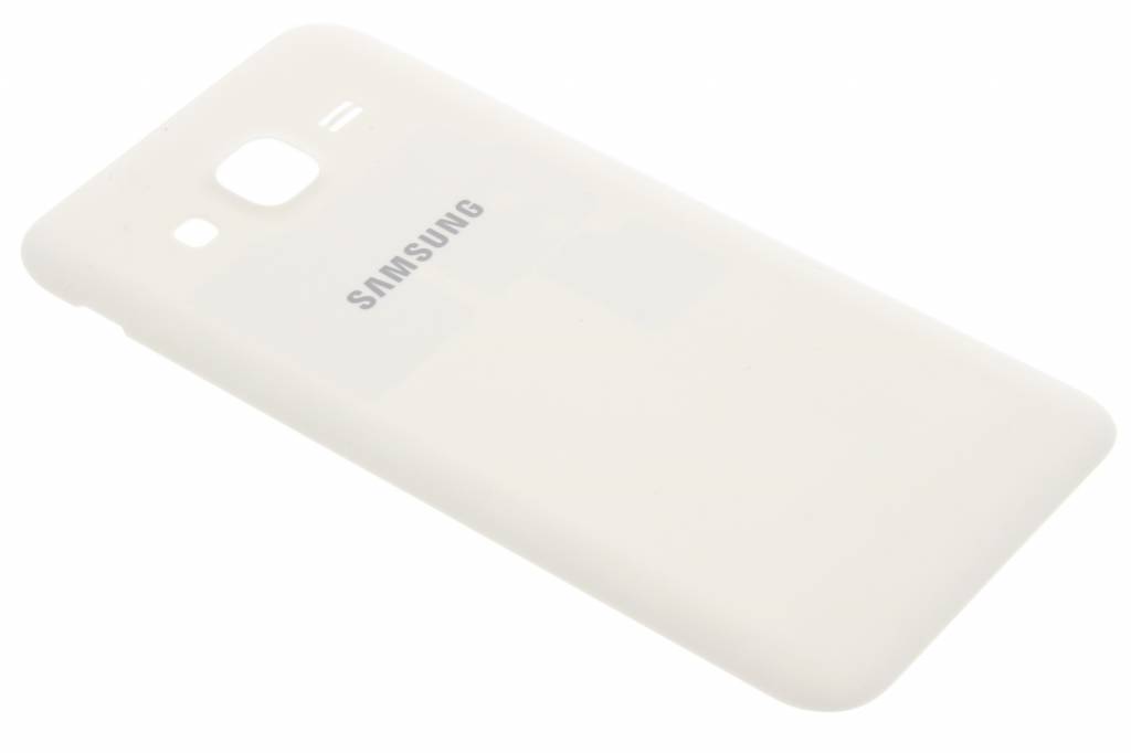 Image of originele Metallic Back Cover voor de Samsung Galaxy J5 - Wit