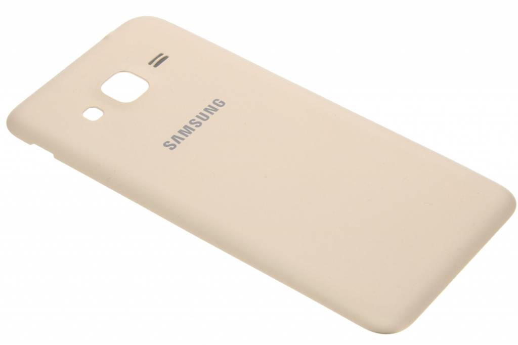 Image of originele Metallic Back Cover voor de Samsung Galaxy J3 / J3 (2016) - Goud