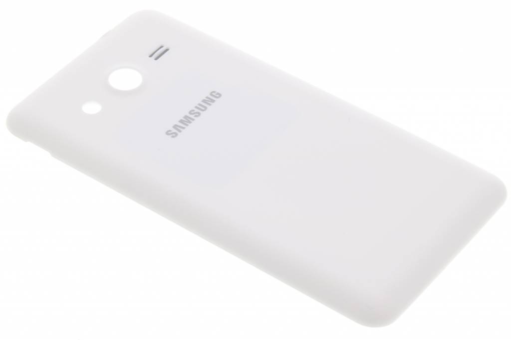 Image of originele Lederen Back Cover voor de Samsung Galaxy Core 2 - Wit