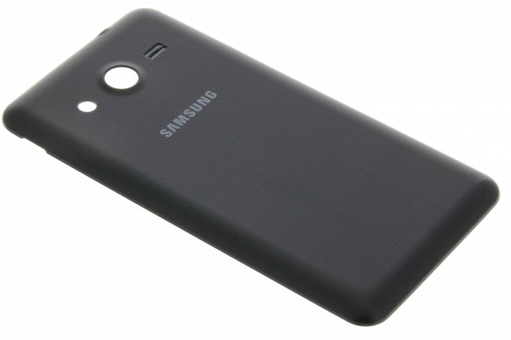 Image of originele Lederen Back Cover voor de Samsung Galaxy Core 2 - Zwart