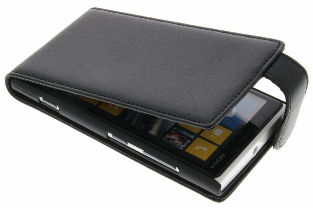 Image of Stijlvolle en solide genuine leather flipcase voor Nokia Lumia 920