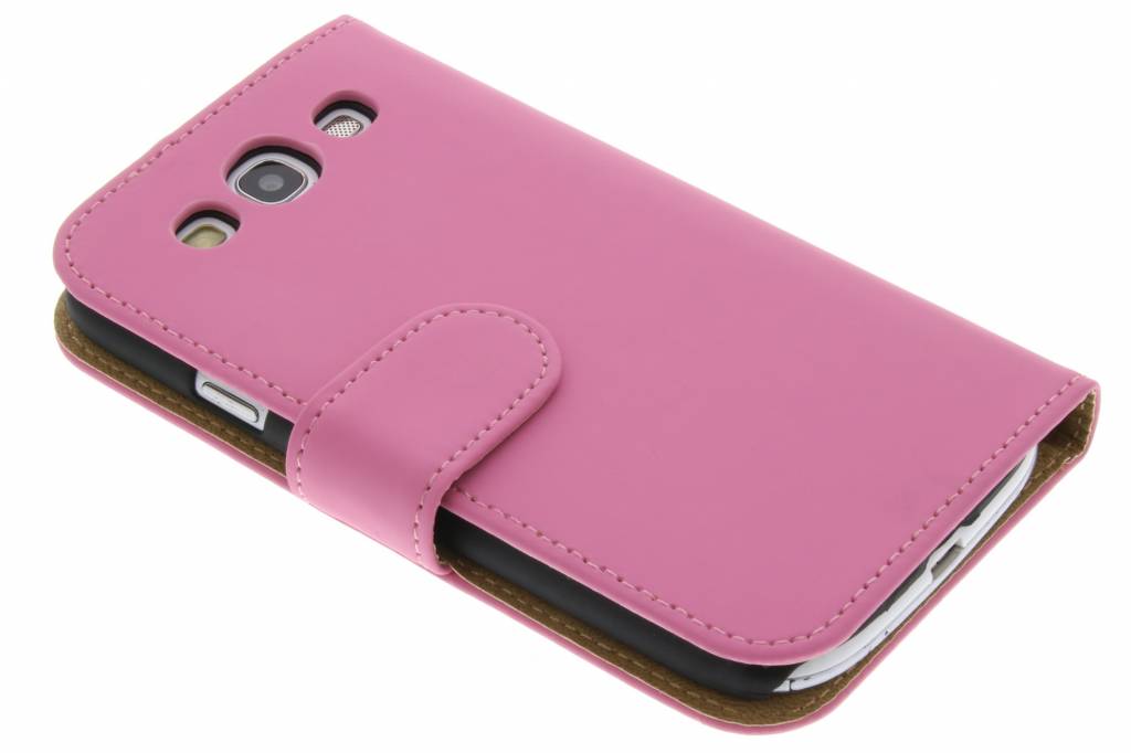 Image of Roze gladde booktype hoes voor de Samsung Galaxy S3 / Neo