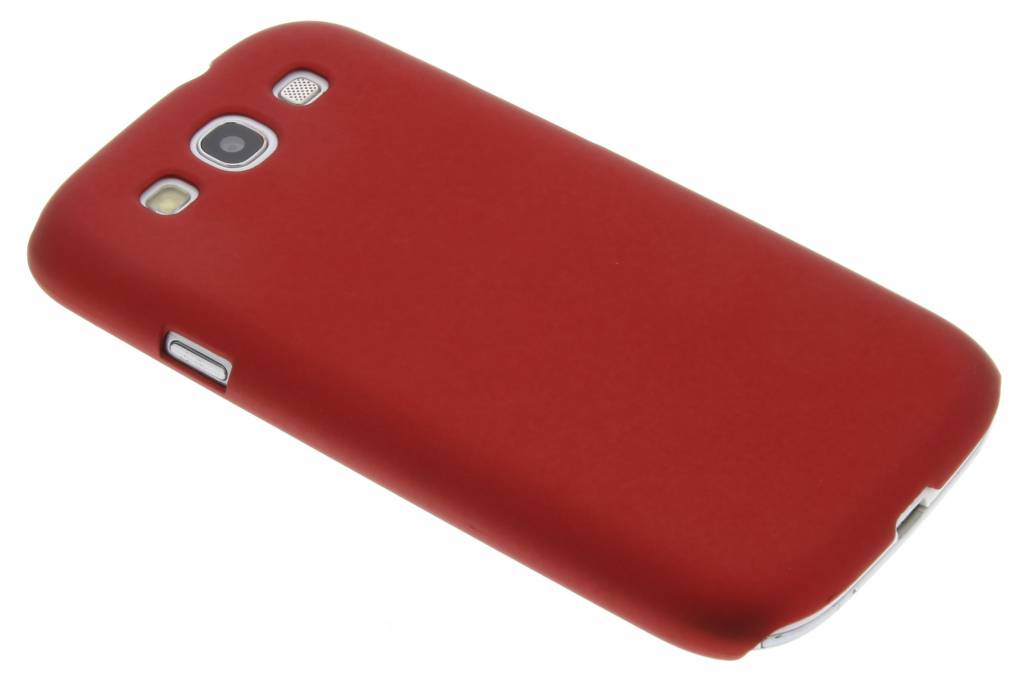 Image of Matte, roodgekleurde, dunne hardcase voor Samsung Galaxy S3 / Neo