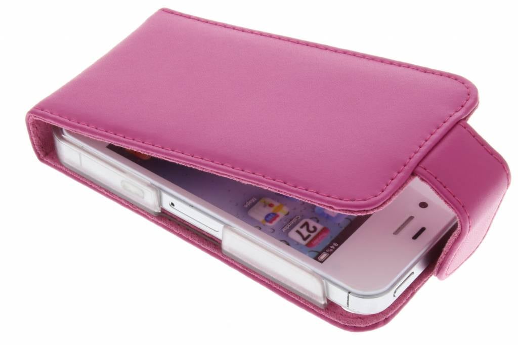 Image of Fuchsia stijlvolle flipcase voor de iPhone 4 / 4s