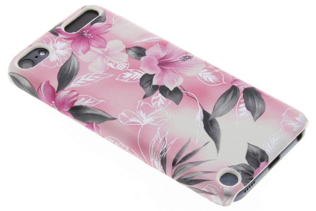 Image of Roze bloemen hardcase hoesje voor de iPod Touch 5g / 6